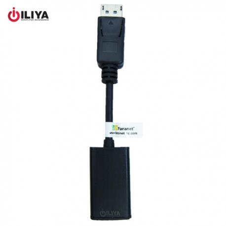 مبدل Display به HDMI مادگی کیفیت 4K فرانت مدل FN-DP2HA